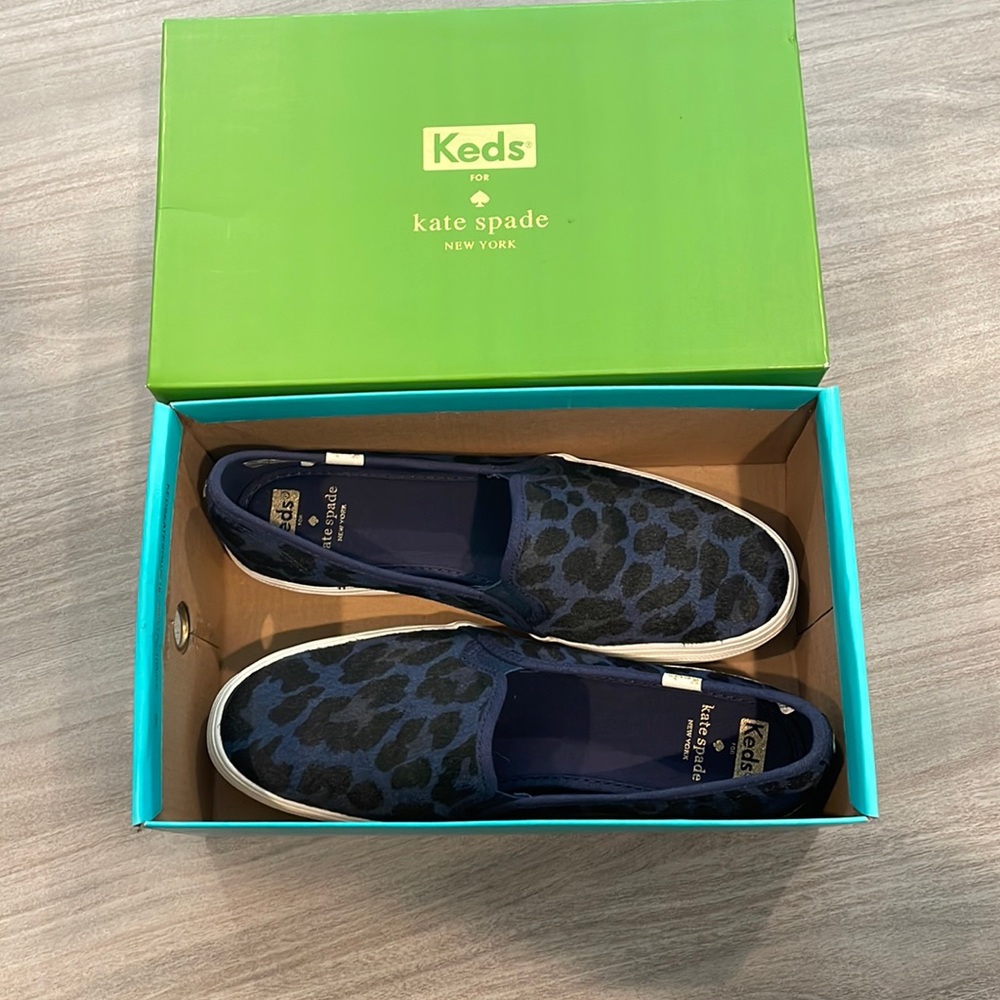 Keds for Kate Spade Triple Decker Leopard Sneakers